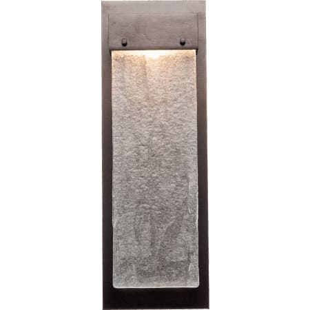 Flat Bronze Finish with Clear Granite Glass